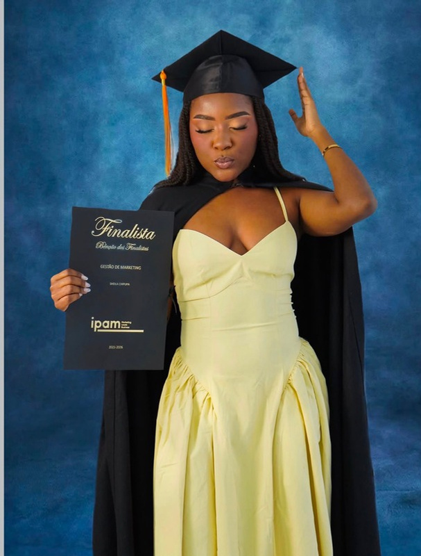 Sheila Chipupa at her university graduation
