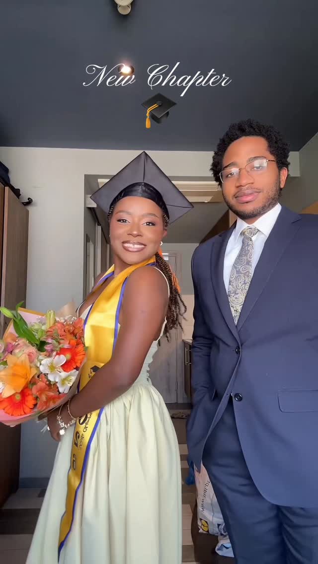 Cover image from Sheila Chipupa’s graduation get-ready-with-me Instagram Reel